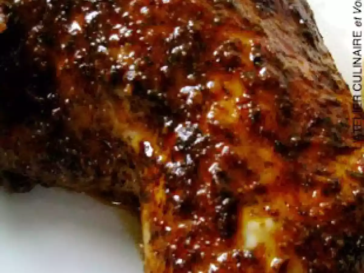 Cuisse de dinde Baigorri et Poivrons confits