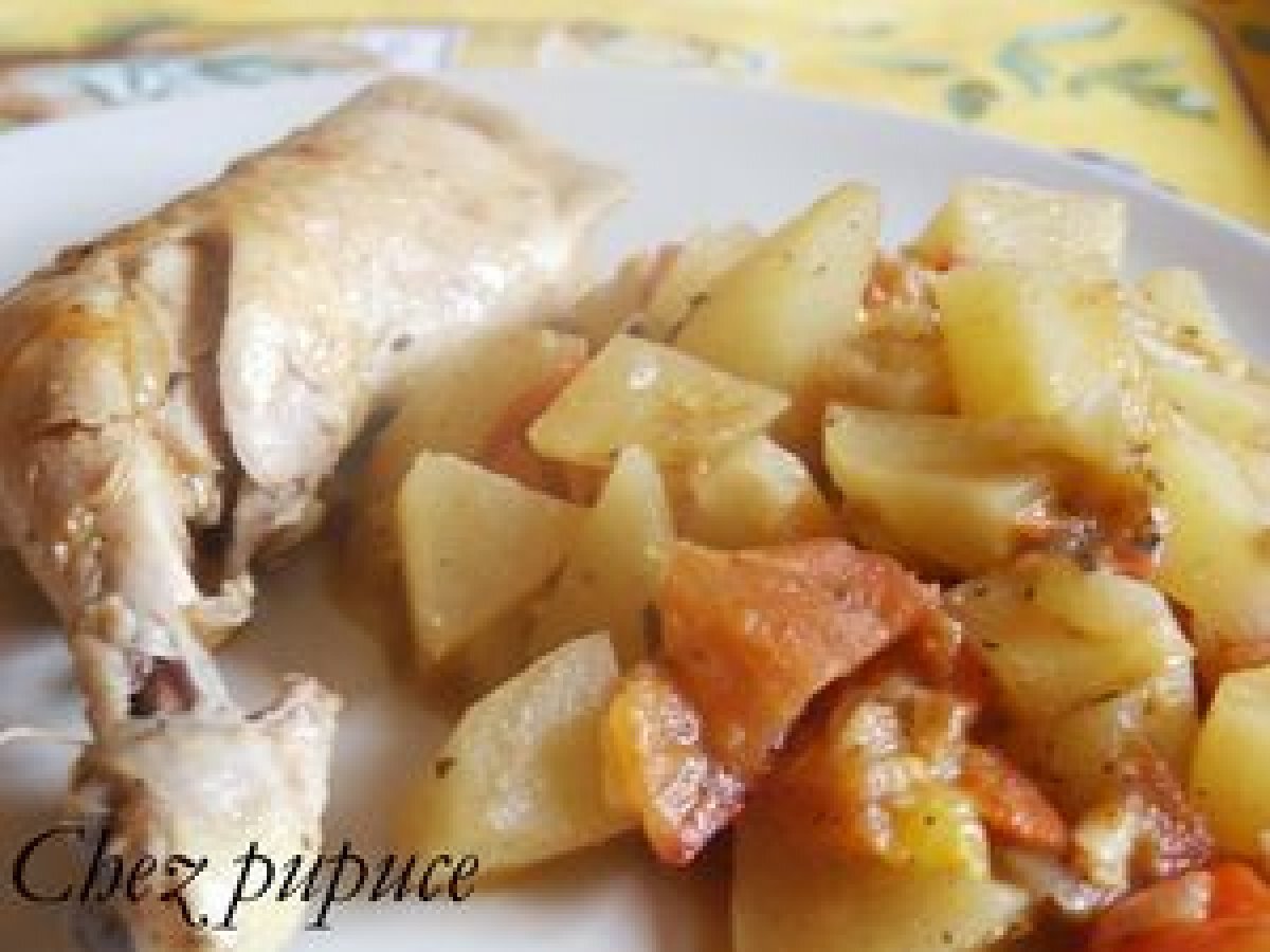 Recette de cuisse de poulet au vin blanc