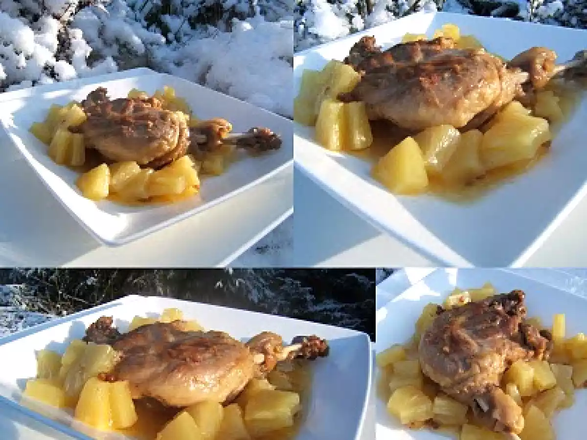Cuisses de canard à l'ananas - photo 2
