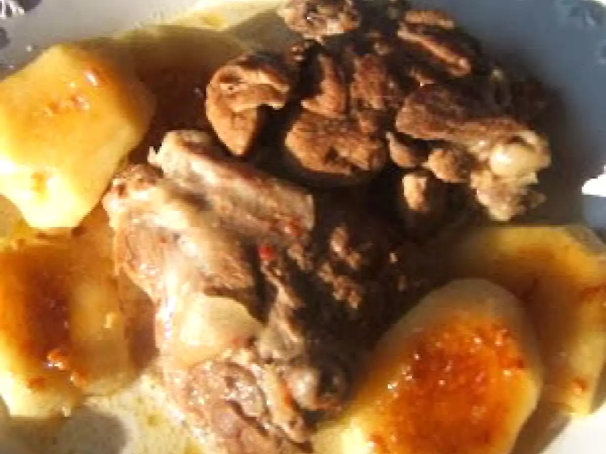 Cuisses de canard au cidre