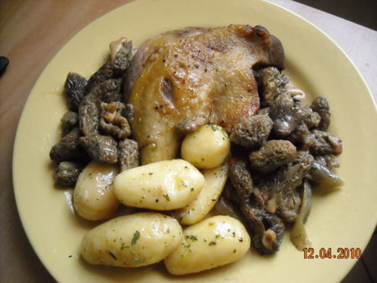 Cuisses de canard aux morilles Recette Ptitchef