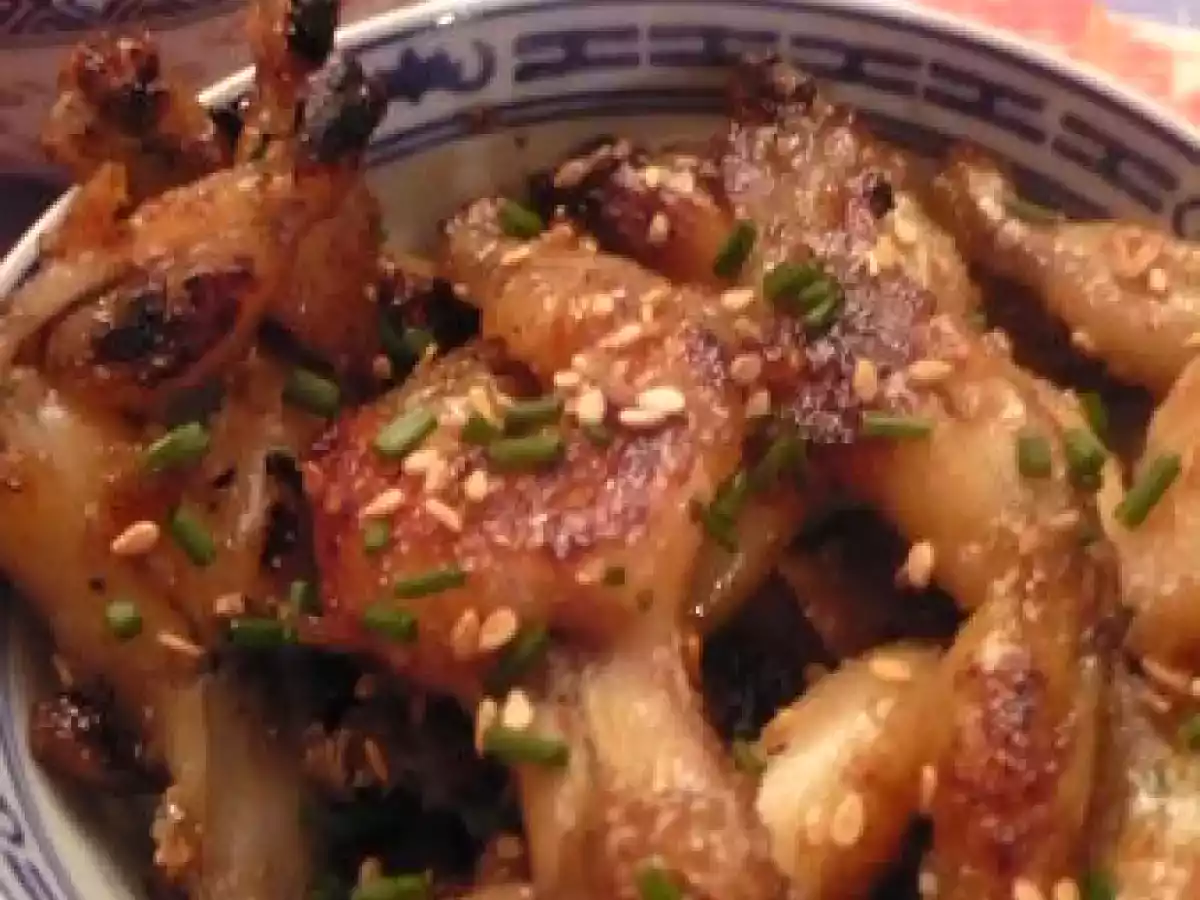 Cuisses de grenouilles caramélisées à la chinoise