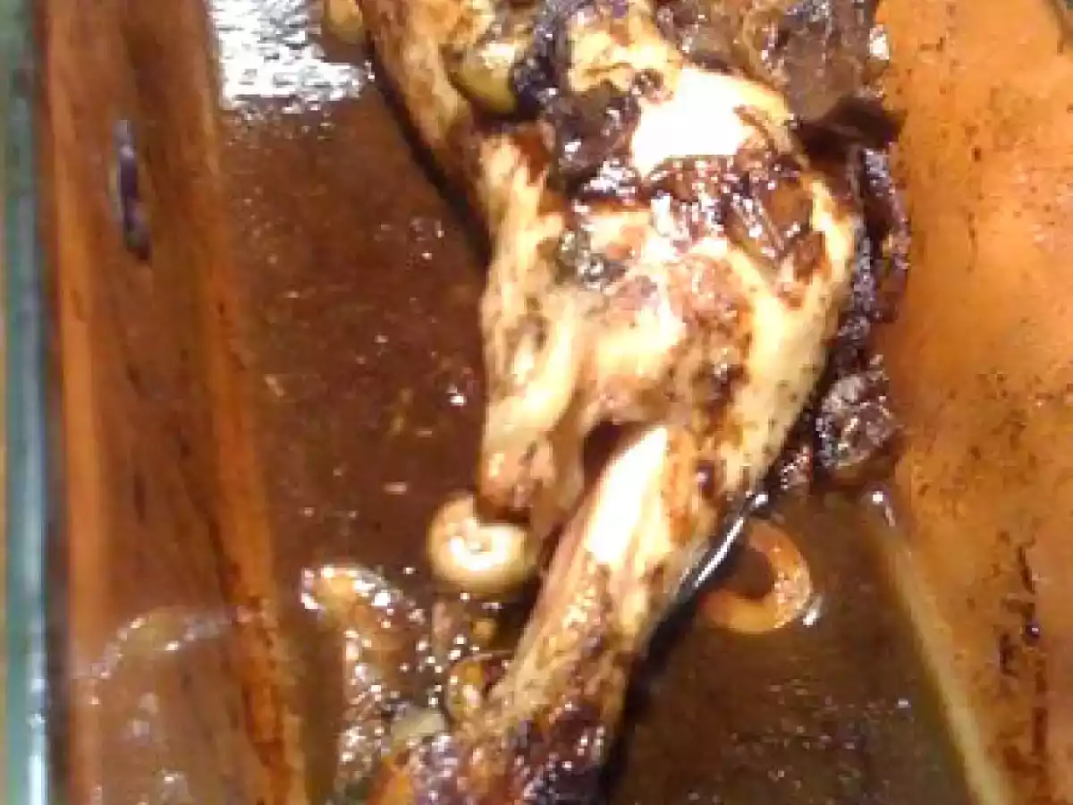 Cuisses de poulet au four aux 5 épices, façon chinoises