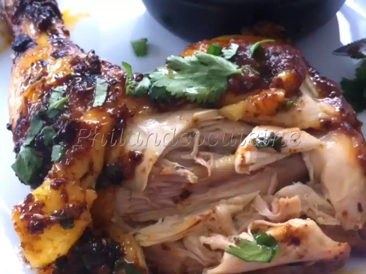 Cuisses de poulet en papillote maison et riz au lait à la cardamome - photo 3