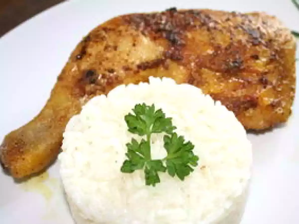 Cuisses de poulet marinées à la plancha