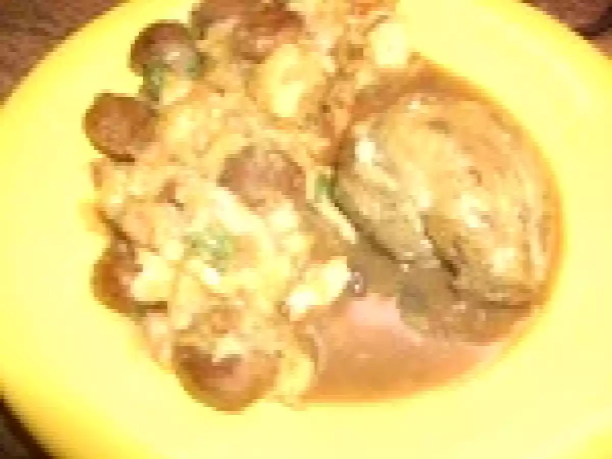 CUISSES DE SANGLIER AUX TOPINAMBOURS ET MARRON