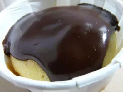 Cupcake à la banane nappage chocolat