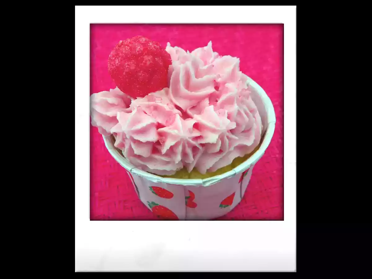 cupcake fraise tagada - photo 2