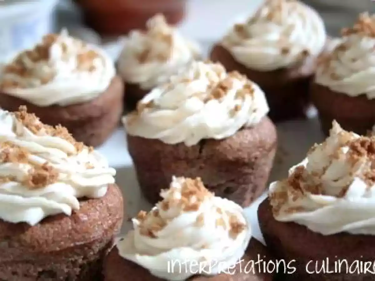 Cupcake framboise & spéculoos