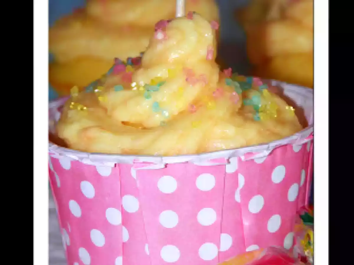 Cupcake goût arlequin