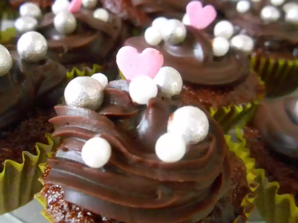 Cupcakes au chocolat