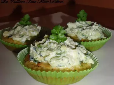 Cupcakes aux courgettes & chèvre frais - photo 2