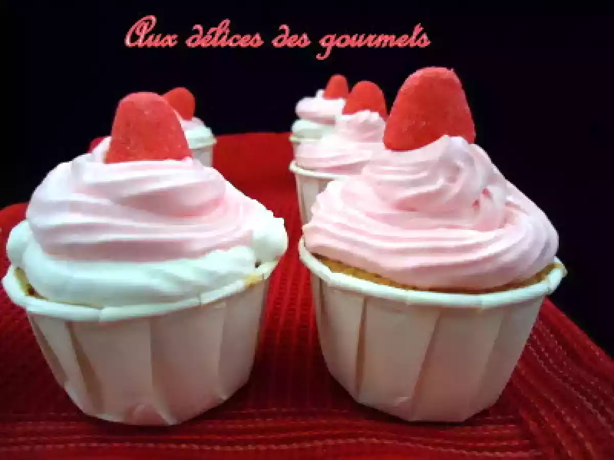 CUPCAKES AUX FRAISES TAGADA - photo 2