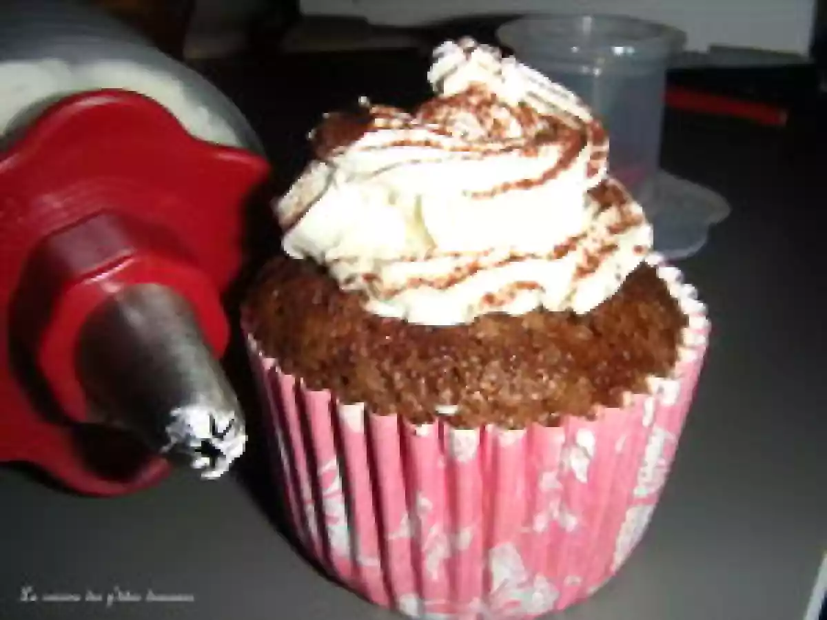 Cupcakes choco/café et chantilly mascarpone - photo 3
