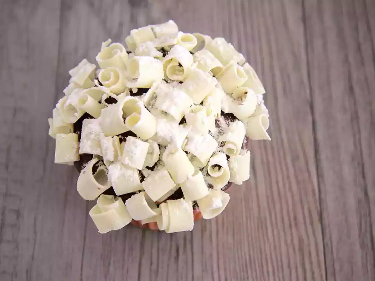 Cupcakes coeur Nutella, glaçage Milka et chocolat blanc - photo 3