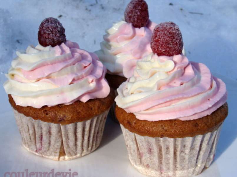 Cupcakes framboise-vanille - photo 2