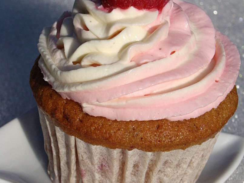 Cupcakes framboise-vanille - photo 3