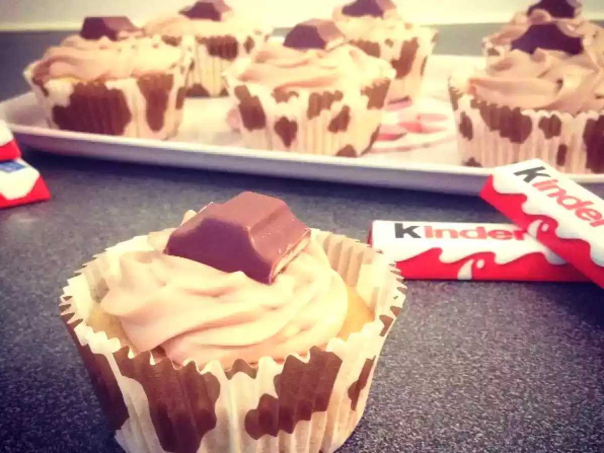 CUPCAKES KINDER MAXI