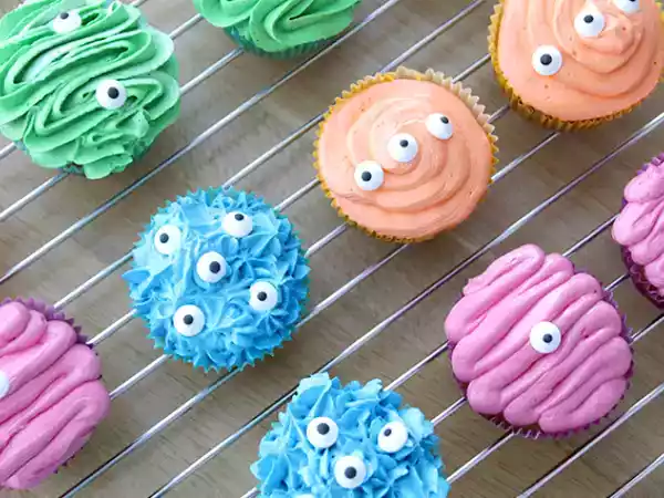 Recette Cupcakes monstres pour halloween