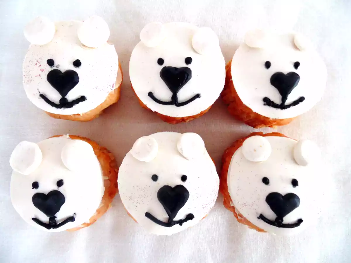 Cupcakes ours polaire - photo 2