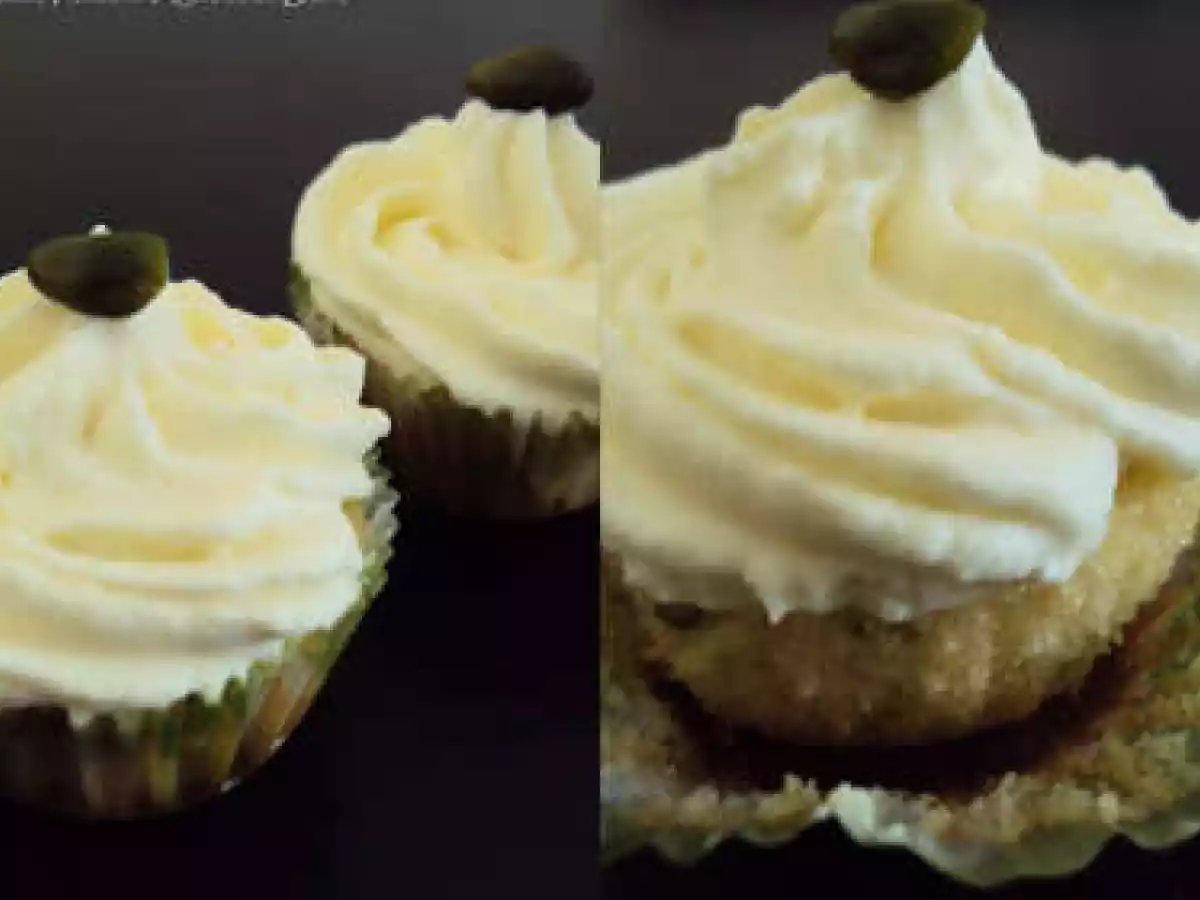 Cupcakes Pistache Chocolat Blanc