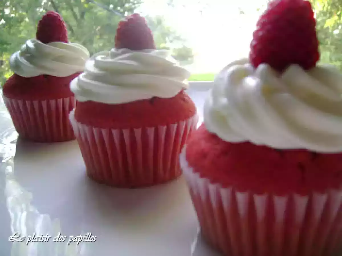 Cupcakes Red Velvet, glacés au fromage à la crème - photo 2