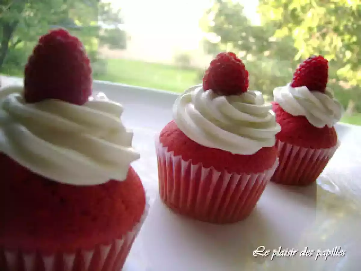 Cupcakes Red Velvet, glacés au fromage à la crème - photo 3