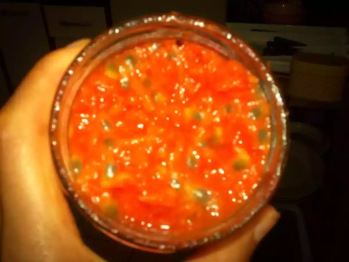 Curd de papaye-passion