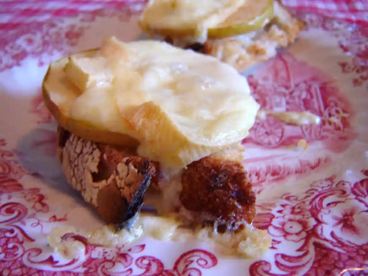 Curé nantais sur pomme fondante