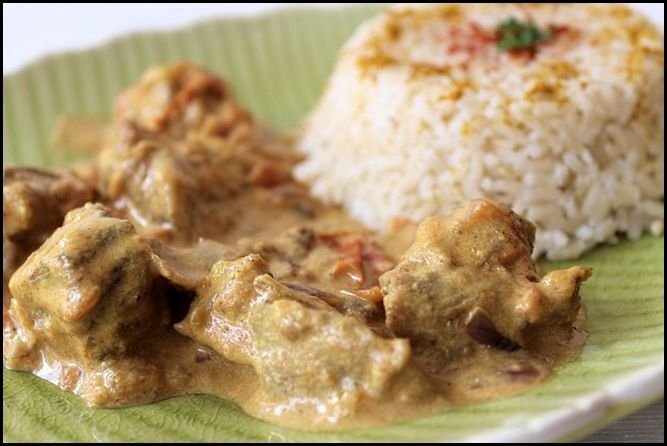 Recette de curry d'agneau au lait de coco
