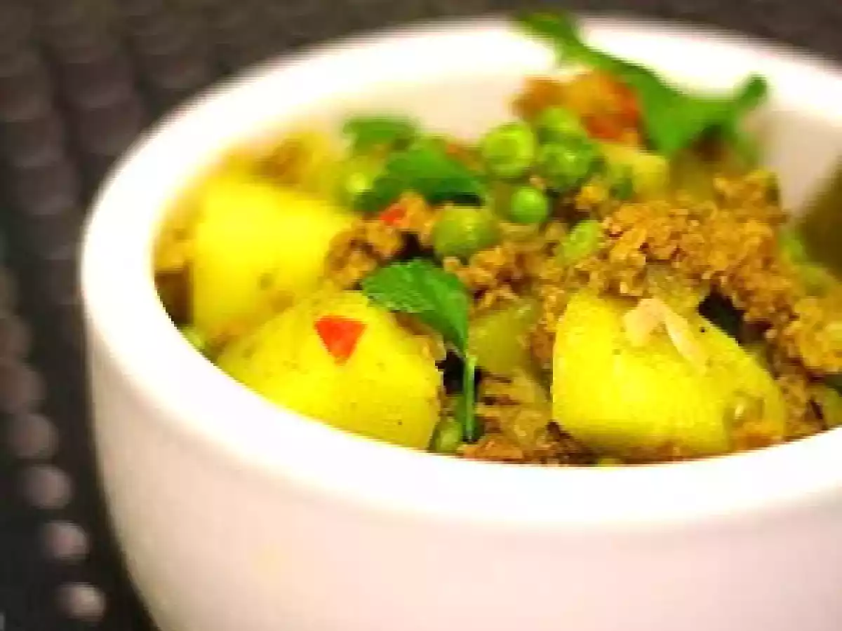 Curry d'agneau sans gluten aux petits pois - photo 2