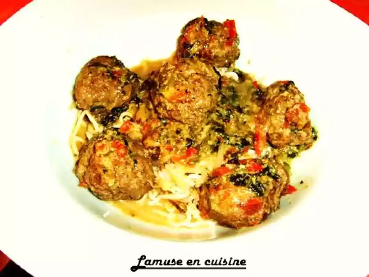 Curry de boulettes de boeuf asiatique