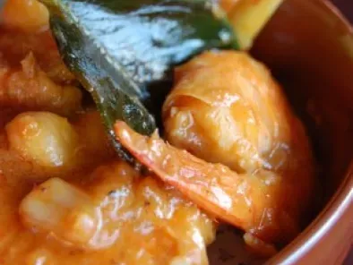 Curry de crevettes Matsaman