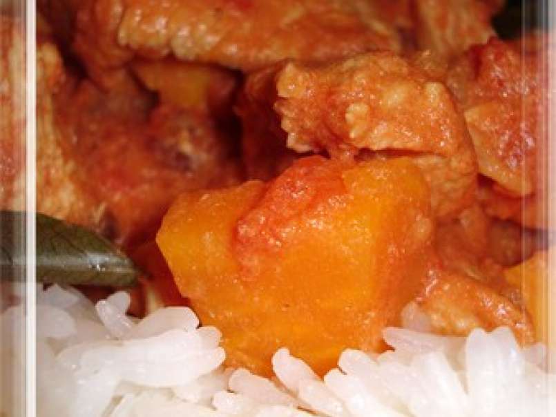 Curry de dinde aux patates douces
