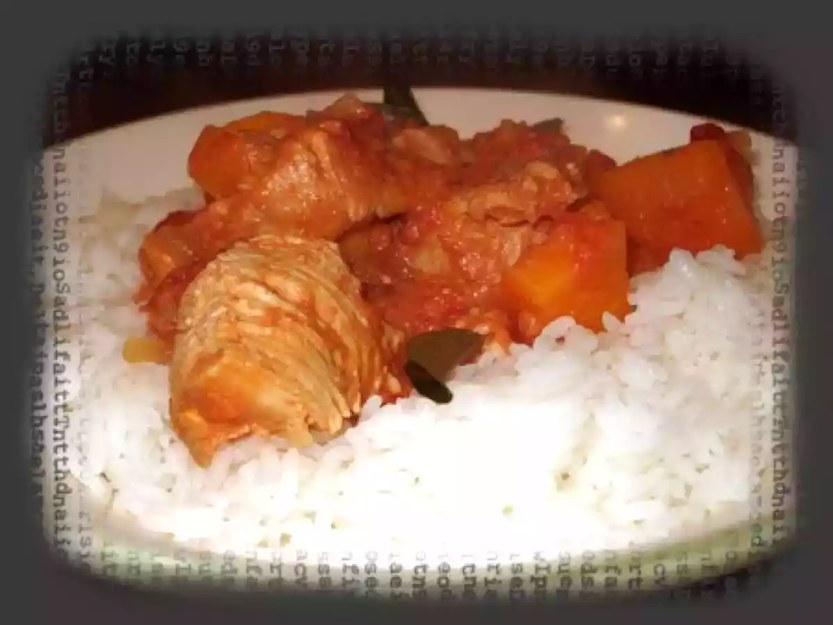 Curry de dinde aux patates douces - photo 2