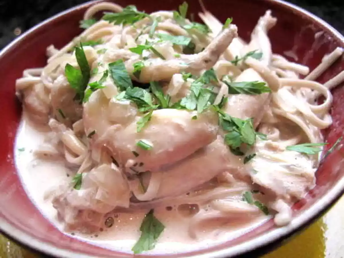 Curry de grenouilles à la citronnelle et nouilles soba - photo 2