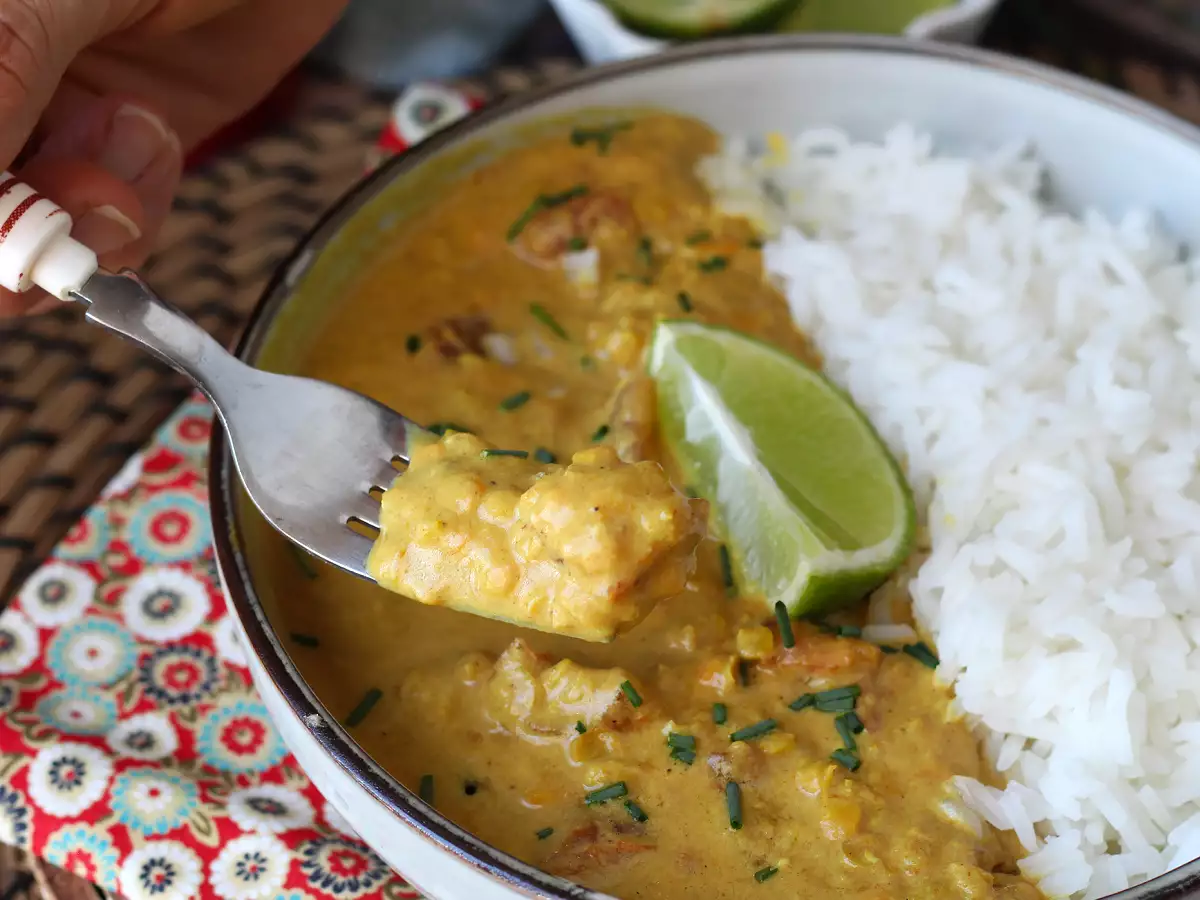 Curry de lentilles corail au lait de coco : recette facile et crémeuse - photo 5