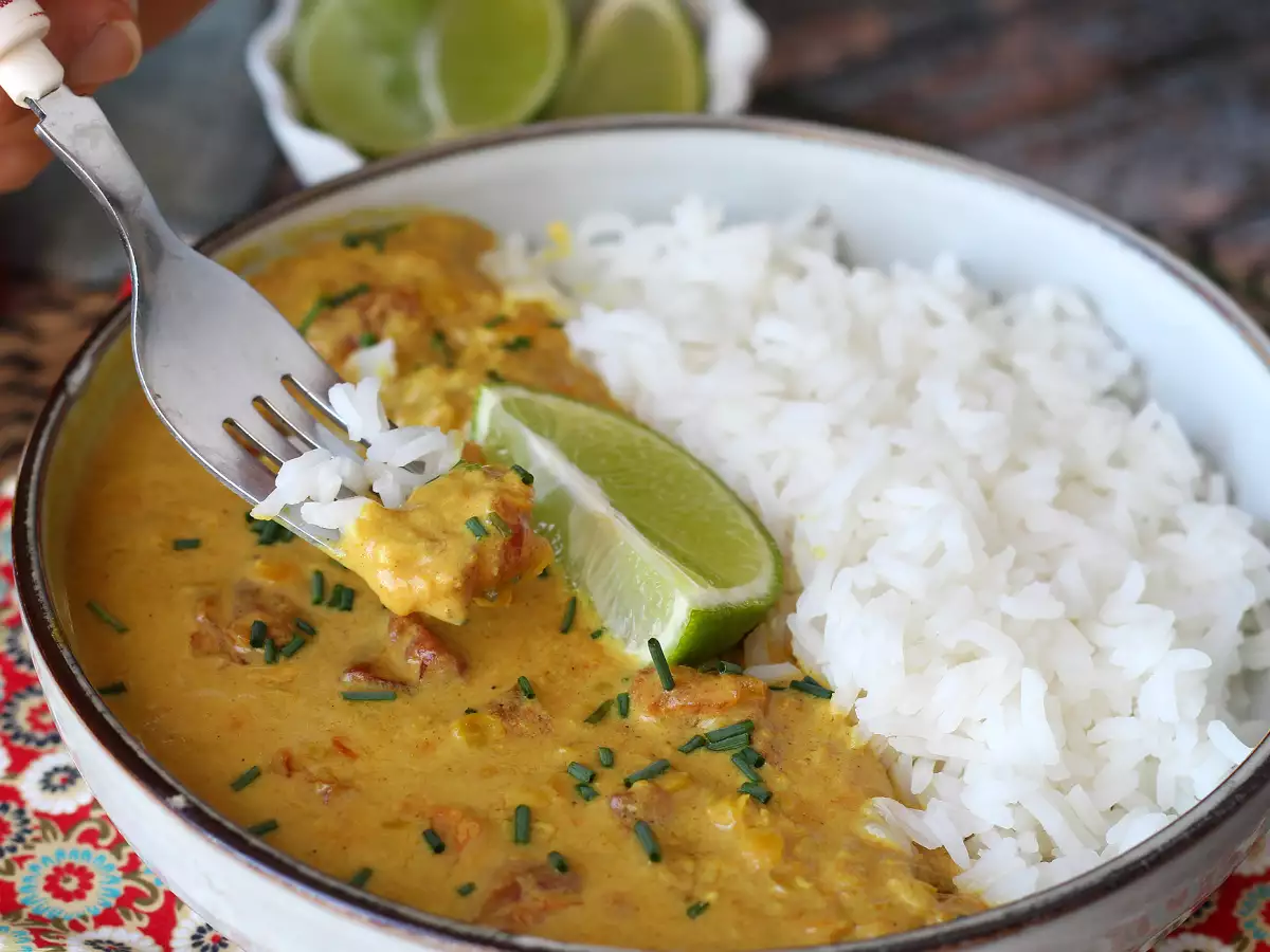 Curry de lentilles corail au lait de coco : recette facile et crémeuse - photo 6