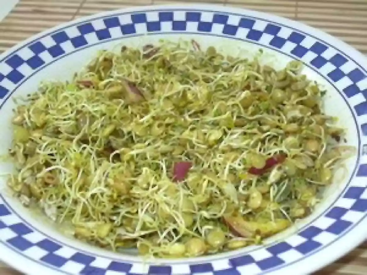 Curry de lentilles germées