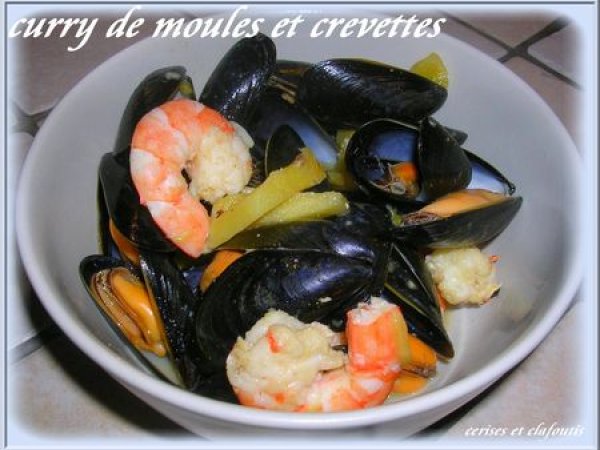 Curry De Moules Et Crevettes Recette Ptitchef