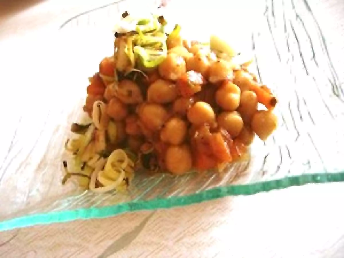 Curry de Pois Chiches au Raz el Hanout Fassi