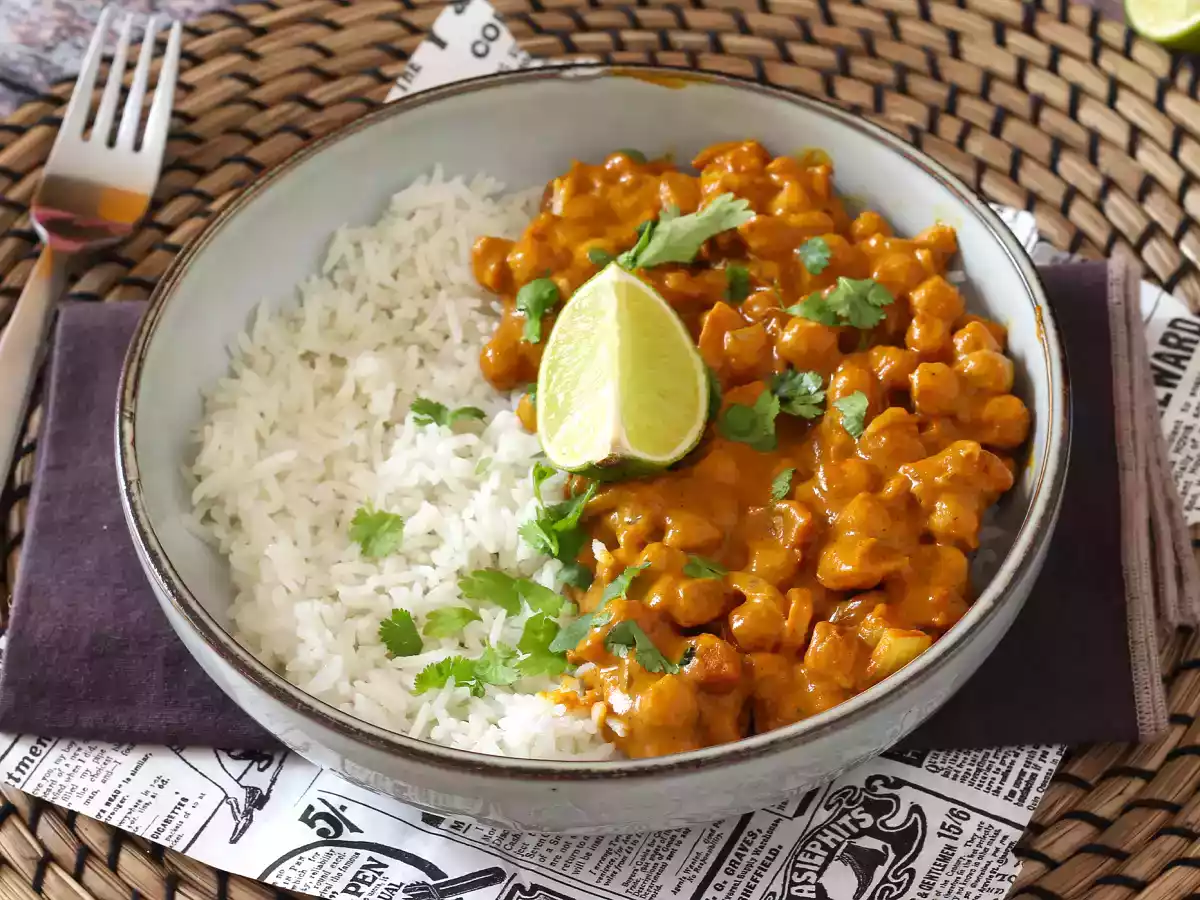 Curry de pois chiches, la recette vegan super gourmande - photo 3