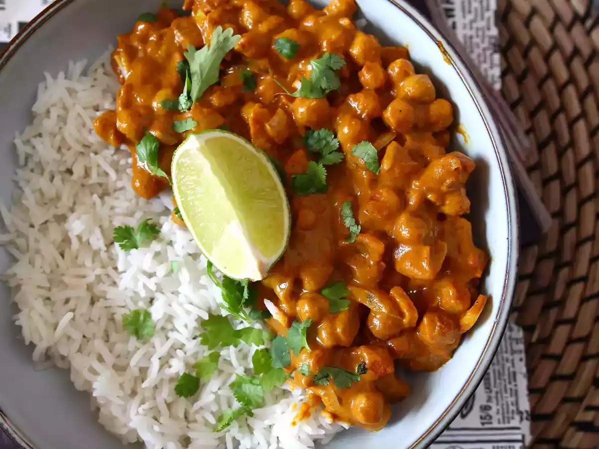 Curry de pois chiches, la recette vegan super gourmande - photo 2