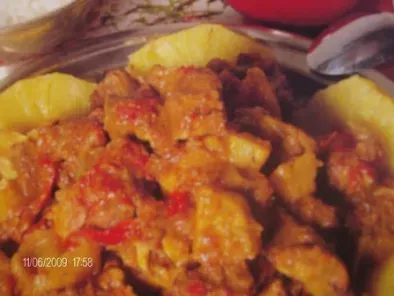 Curry de Porc à L'Ananas