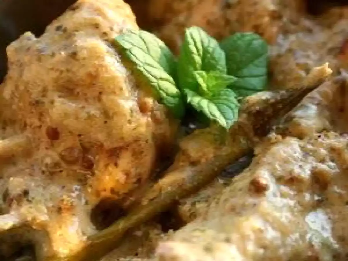 Curry de poulet à la menthe - photo 2