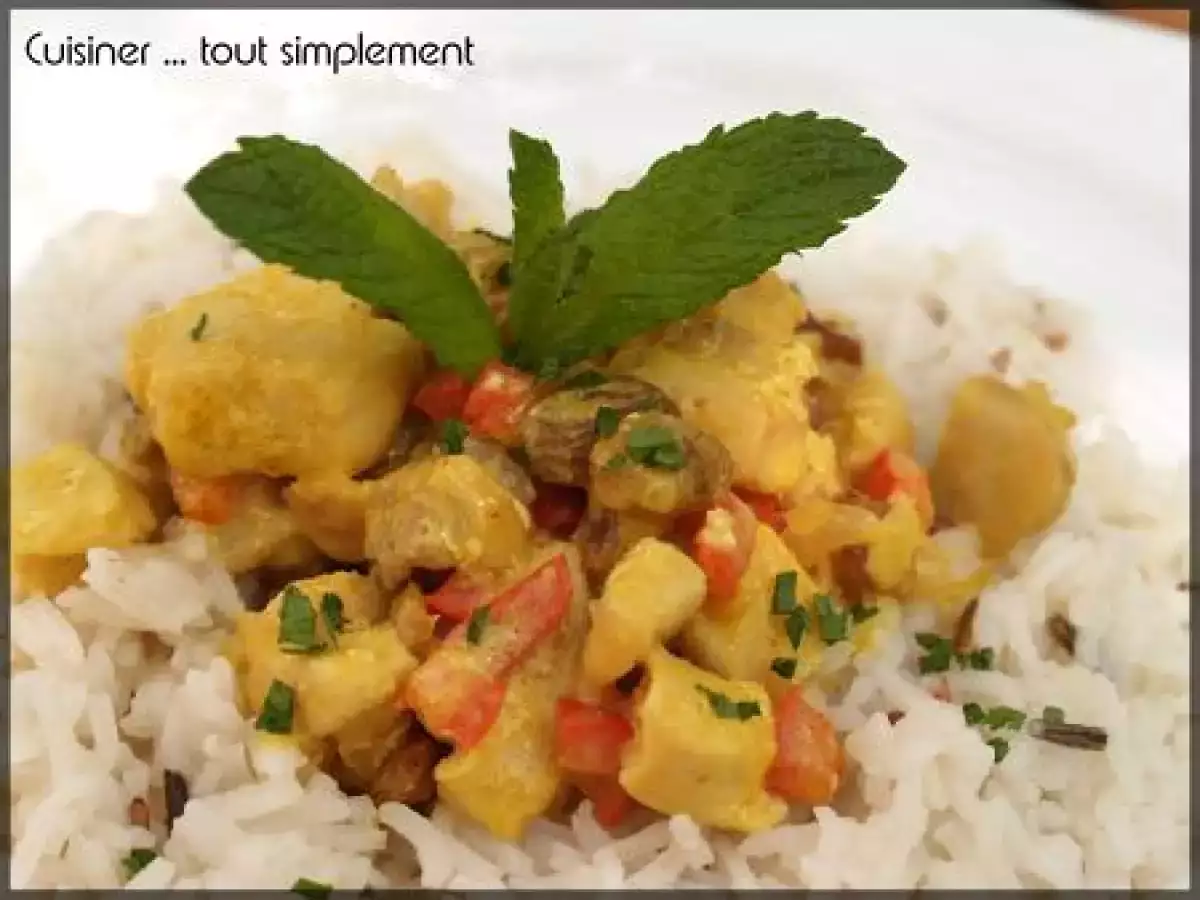 Curry de poulet à la Vache qui Rit ® - photo 2