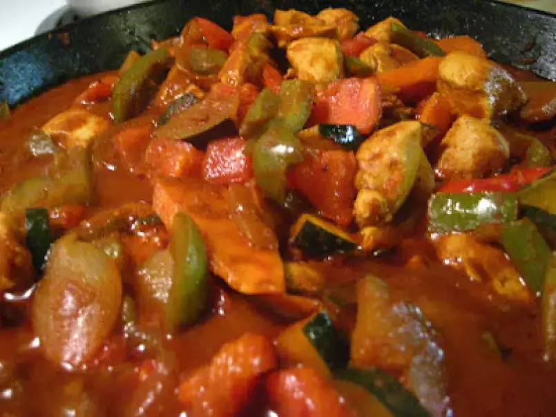 Curry de poulet aux légumes à l'indienne, photo 2