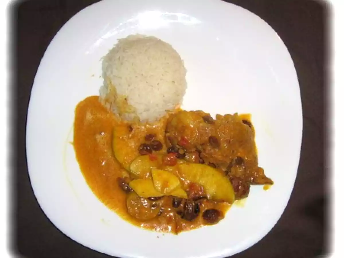 Curry de veau aux pommes