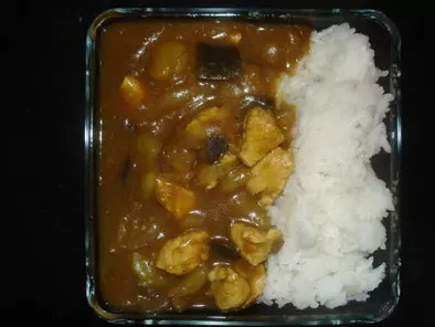 Curry japonais! Le test des carrés de kioko