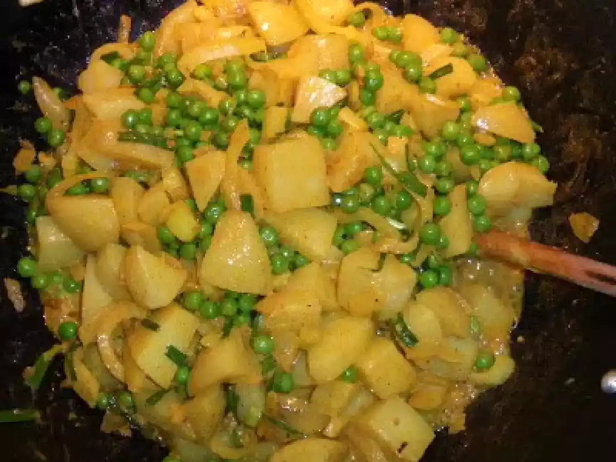 Curry Pommes de Terre/Petits Pois(Alu Matar)